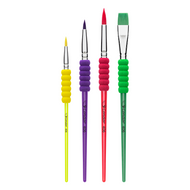 Kit Pincel Ergonômico Escolar Condor 406 4 Unidades