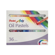 Estojo Giz Pastel Oleoso Phn Pentel com 36 Cores