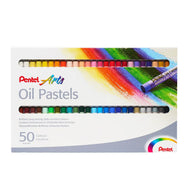 Estojo Giz Pastel Oleoso Phn Pentel com 50 Cores