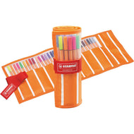 Estojo de Caneta Multiuso Point 88 Extrafina Stabilo 0.4Mm com 30 Cores - Rollerset