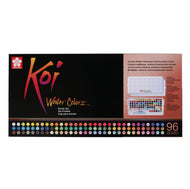 Estojo de Aquarela Artístico Koi Water Colors 96 Cores Xncw-96n - Sakura