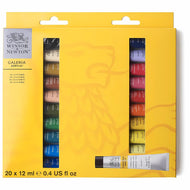 Estojo Tinta Acrilica Galeria Winsor & Newton 12ml com 20 Cores