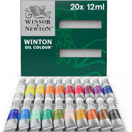Estojo Tinta Óleo Winton Winsor & Newton 12ml com 20 Cores