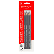 Kit Lápis Grafite Caran D'ache Edelweiss 3b com 4 Unidades