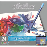 Estojo Lápis de Cor Aquarelável Marino Cretacolor 24 Cores - 24024