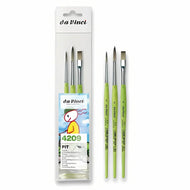 Kit Pincel da Vinci Fit 4209 com 3 Unidades - Série 373 e 374