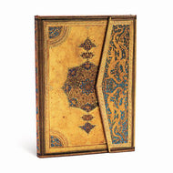 Caderno Paperblanks Safavid Capa Dura Midi 120g/m² 13x18cm 144 Páginas com Pauta - Pb1602-1