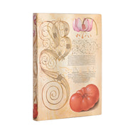 Caderno Paperblanks Lily & Tomato Capa Flexível Mini 80g/m² 9,5x14cm 208 Páginas com Pauta - Fb9350-3