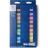 Estojo Tinta Aquarela Cotman Winsor & Newton 5ml com 20 Cores