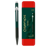 Caneta Esferográfica 849 Caran D'ache Wonder Forest Green com Estojo de Lata