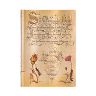 Caderno Paperblanks Flemish Rose Capa Dura Midi 120g/m² 13x18cm 144 Páginas com Pauta - Pb8122-7