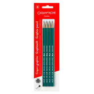 Kit Lápis Grafite Caran D'ache Edelweiss 2h com 4 Unidades