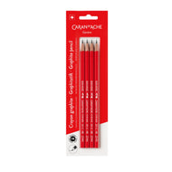 Kit Lápis Grafite Caran D'ache Edelweiss Hb com 4 Unidades