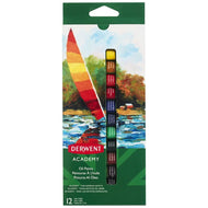 Estojo Tinta a Óleo 12ml Academy com 12 Cores - Derwent