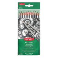 Lápis Grafite Graduado Academy com 12 Unidades - Derwent