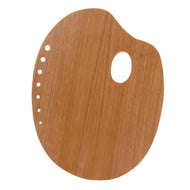 Paleta para Pintura Oval Trident 23x31 Cm - Modelo 12401 Pu