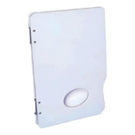 Paleta Dobrável em Fórmica Branca Trident 26x18 Cm - Modelo 12430