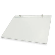 Prancheta Trident Portátil Fórmica Branca com Prendedor Acrílico A4 34x26 Cm - Modelo 48-a4f