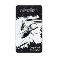 Kit para Desenho Deep Black Cretacolor com 10 Peças - 400 09