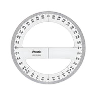 Transferidor Acrílico Desetec Trident 360º 10cm - Modelo 8310