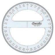 Transferidor Acrílico Desetec Trident 360º 15cm - Modelo 8315