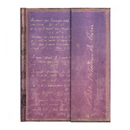 Caderno Paperblanks Marie Curie Capa Dura Ultra 120g/m² 18x23cm 144 Páginas com Pauta - Pb8121-0