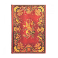 Caderno Paperblanks Fiammetta Capa Dura Midi 120g/m² 13x18cm 144 Páginas com Pauta - Pb8188-3