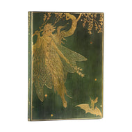 Caderno Paperblanks Olive Fairy Capa Flexível Midi 100g/m² 13x18cm 176 Páginas com Pauta - Fb9641-2