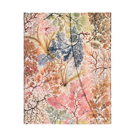 Caderno Paperblanks Anemone Capa Dura Ultra 120g/m² 18x23cm 144 Páginas com Pauta - Pb7227-0