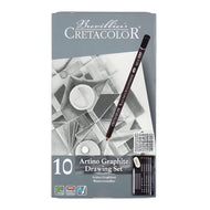 Kit para Desenho Aquarelável Artino Cretacolor com 10 Peças - 400 21