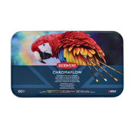 Estojo Lápis de Cor Permanente Chromaflow com 100 Cores - Derwent