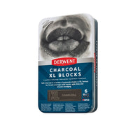 Estojo Carvão Xl Charcoal com 6 Cores - Derwent