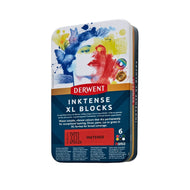 Estojo Carvão Xl Inktense com 6 Cores - Derwent