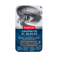 Estojo Carvão Xl Graphite com 6 Cores - Derwent