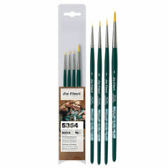 Kit Pincel da Vinci Nova Synthetics 5354 com 4 Unidades - Série 1570 Ponta Redonda