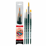 Kit Pincel da Vinci Nova Synthetics 4226 com 4 Unidades - Série 122 e 1570