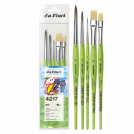 Kit Pinceis da Vinci Fit Sintéticos com 5 Unidades - Séries 373 e 379