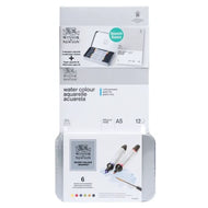 Estojo Marcador Aquarela Winsor & Newton com 6 Cores + Bloco