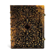 Caderno Paperblanks Grolier Capa Dura Ultra 120g/m² 18x23cm 144 Páginas com Pauta - Pb1595-6