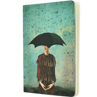 Caderno Paperblanks Wordscapes Capa Mole A5 100g/m² 15x21cm 80 Páginas com Pauta - Cbd6289