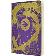 Caderno Paperblanks Violet Fairy Capa Mole A5 100g/m² 15x21cm 80 Páginas com Pauta - Cbd6280