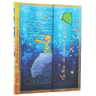 Caderno Paperblanks o Pequeno Príncipe Capa Dura Ultra 120g/m² 18x23cm 144 Páginas com Pauta - Pb9879-9