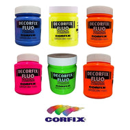 Tinta Acrílica Decorfix Corfix Fluorescente 250ml - 17777