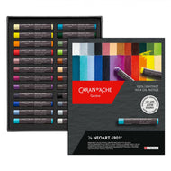 Estojo Giz Pastel Oleoso Neoart 6901 Caran D'ache com 24 Cores