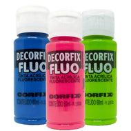 Tinta Acrílica Decorfix Corfix Fluorescente 60ml - 17888