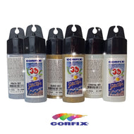 Tinta Relevo 3D Corfix Glitter 35ml - 14600