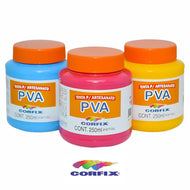 Tinta Pva para Artesanato Corfix Fosca 250ml - 16250