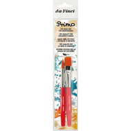 Kit Pincel da Vinci Primo Cabo Vermelho 5019r com 2 Unidades