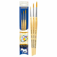 Kit Pincel da Vinci Junior 4212 com 3 Unidades - Série 303 Redondo