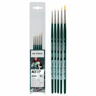 Kit Pincel da Vinci Nova 4237 com 5 Unidades - Série 1570 Redondo Sintético